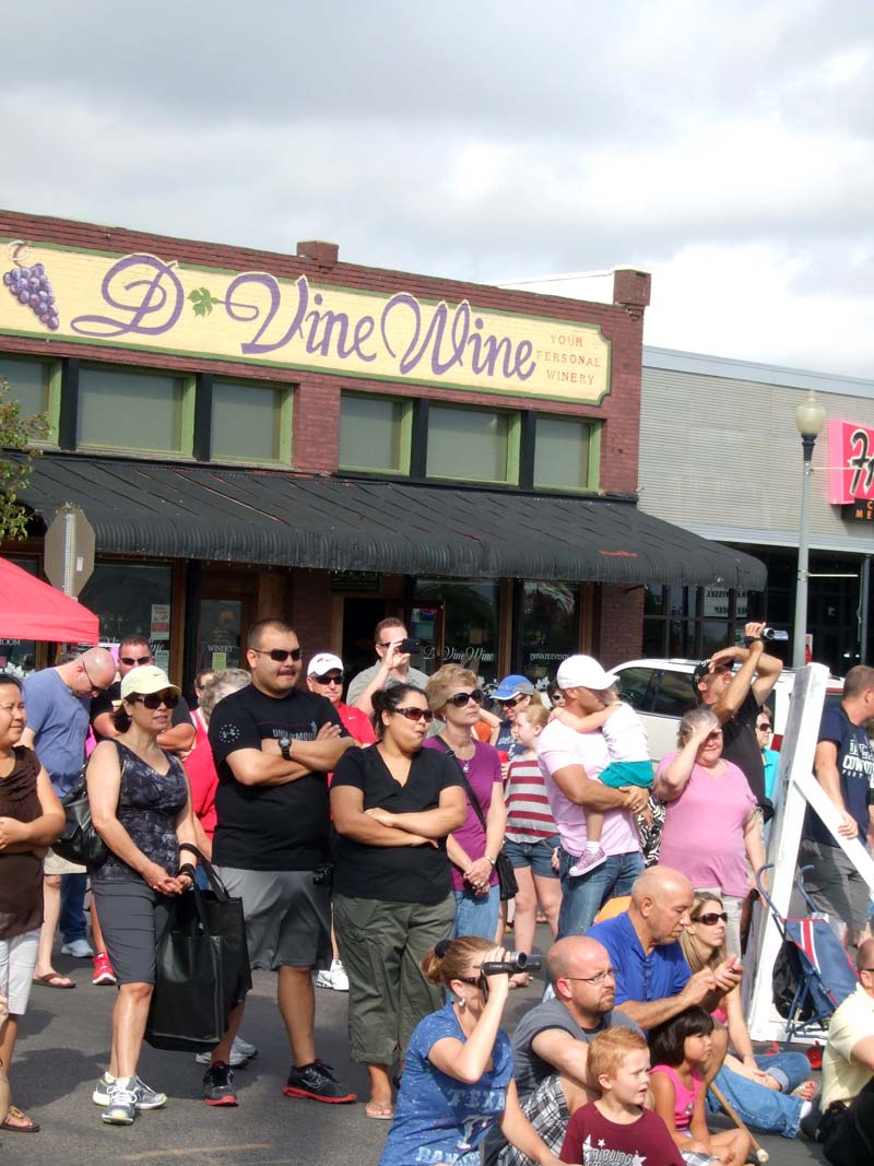 photo of people attending event